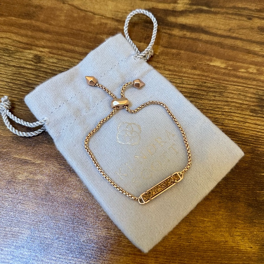 Kendra Scott Rose Gold Adjustable Bracelet